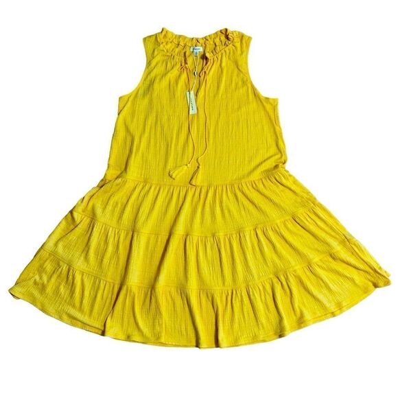 Max Studio Summer Sleeveless Shift Dress LARGE NWT - Picture 1 of 12